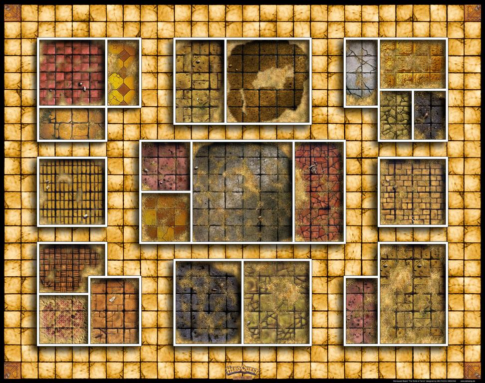 Egyptian board by Iwanhoa