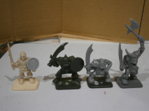 HQ custom - Sir Ragnar and Orc leaders