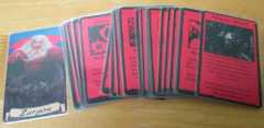 Sleeved Zargon Cards 1