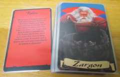 Sleeved Zargon Cards 2